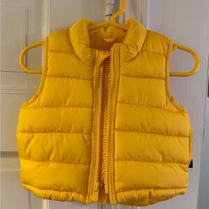 GAP Baby Yellow ColdControl Vest